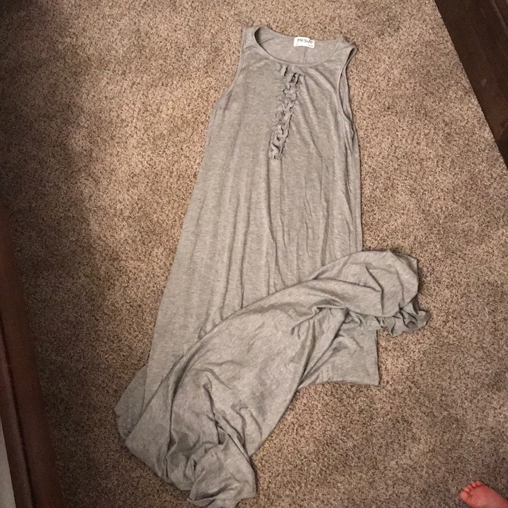 Grey maxi dress